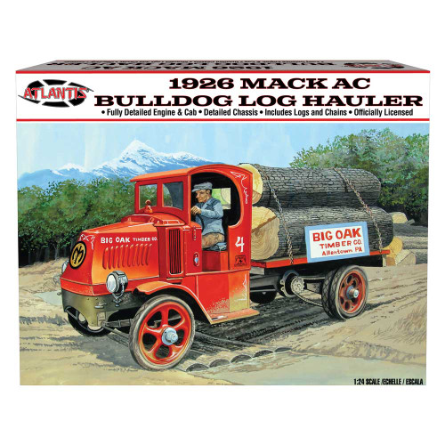 1926 Mack Bulldog Log Hauler 1/24 Kit Main Image