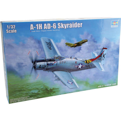 Douglas A-1H AD-6 Skyraider 1/32 Kit Alt Image 1