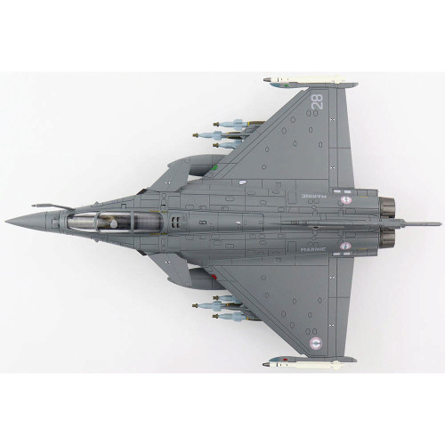 Rafale M 1/72 Die Cast Model - HA9602 No 28, 12F, Marine Nationale, Libya Operation 2011 Alt Image 3