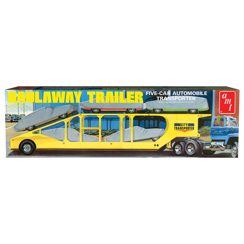 5-Car Haulaway Trailer 1/25 Kit Main Image