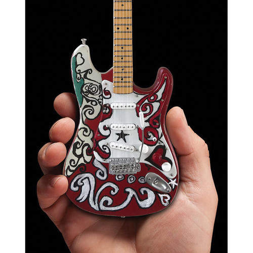 Jimi Hendrix Mini Fender Strat Saville Mini Guitar Replica Alt Image 3