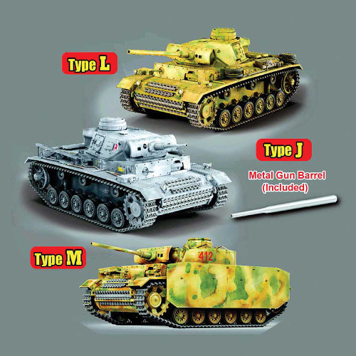 Pz.Kpfw.III Ausf. Type J/L/M 1/16 Kit Alt Image 3