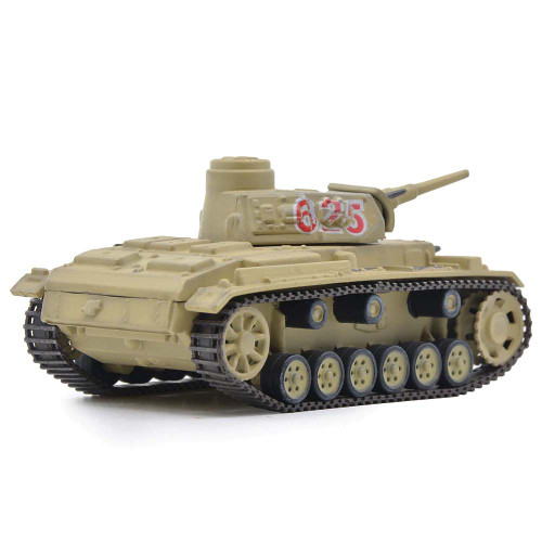 Sd. Kfz. 141 PzKpfw III Ausf. G 1/72 Die Cast Model Deutsches Afrika Korps, North Africa, 1941 Alt Image 1