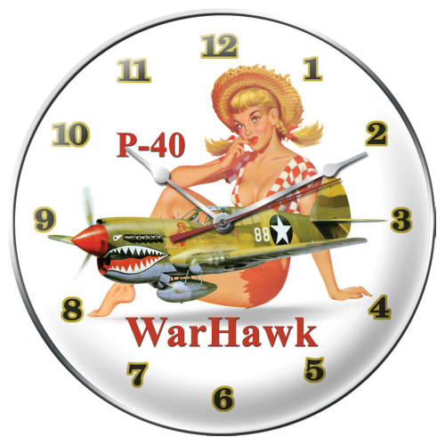 P-40 Warhawk Clock Main Image
