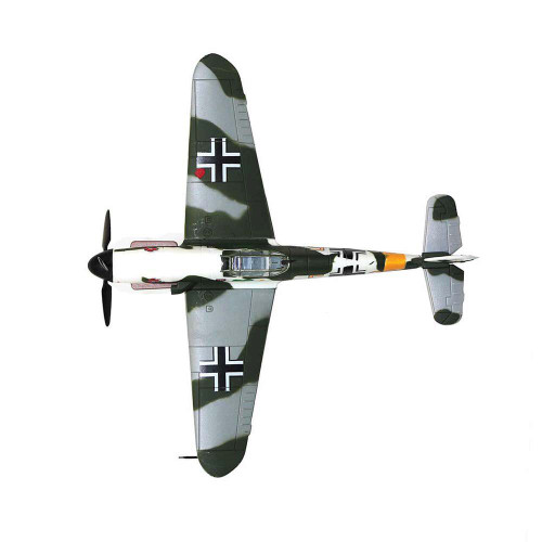 Bf 109F-4 1/72 Die Cast Model 9./JG 54 "Green Hearts," Battle of Leningrad, Siwerskaja, Ru Alt Image 2
