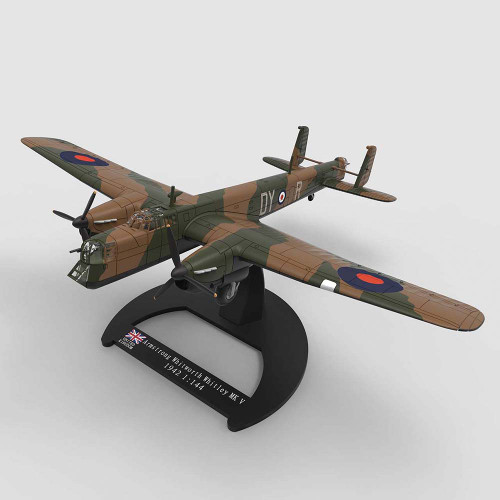 Armstrong Whitworth Whitley Mk.V 1/144 Die Cast Model No. 102 Squadron, RAF Driffield, 1940 Main Image