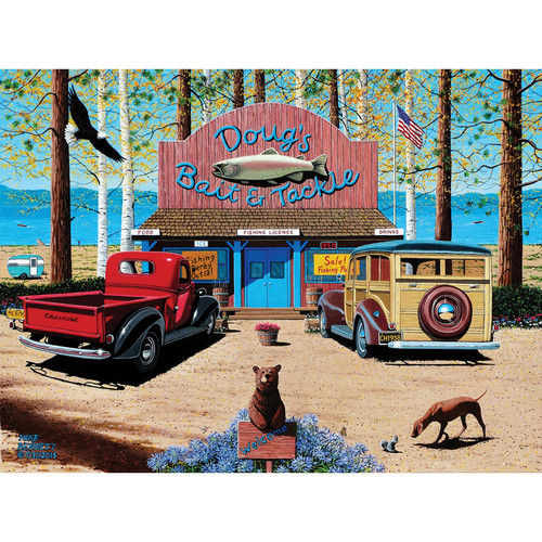 Doug's Bait Shop 1000 Piece Jigsaw Puzzle Main Image