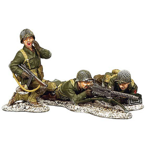 3-Piece Winter Machine Gun Group 1/30 Figure Set Main Image