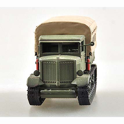 Voroshilovets Tractor with Tarp 1/72 Display Model Alt Image 2