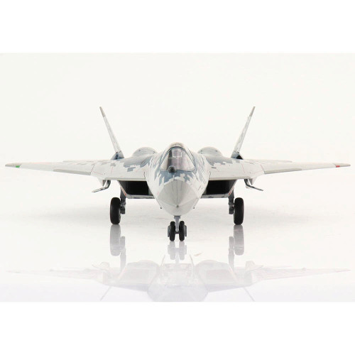 Su-57 Stealth Fighter 1/72 Die Cast Model - HA6804 Russian Air Force, 2022 (with 4 x KH-59MK2 missiles) Alt Image 1