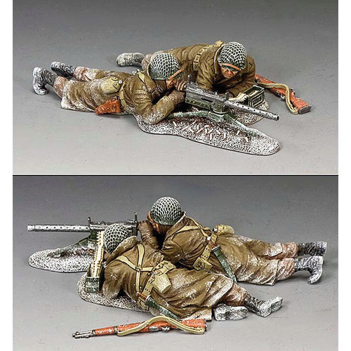 .30 Cal. Machine Gun Team 1/30 Figure Set K & C (BBA091) Alt Image 2
