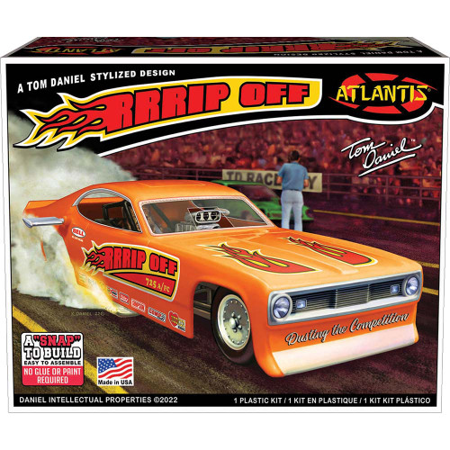 Snap Tom Daniel RRRRip Off Funny Car 1/32 Scale Kit Main Image