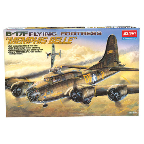 B-17F 1/72 Scale Kit Alt Image 1