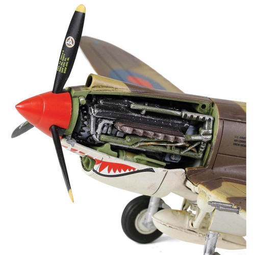 P-40B Tomahawk Mk IB 1/72 Die Cast Model - FOV-812060A 112 Squadron, RAF, North Africa, October 1941 Alt Image 2