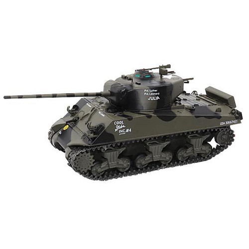 M4A3 Sherman 1/43 Die Cast Model 761st Tank Battalion, Germany, March 1944 Main Image