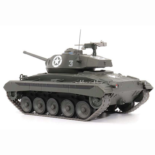 M24 Chaffee 1/43 Die Cast Model 1st Armored Division, Italy, April 1945 Alt Image 1
