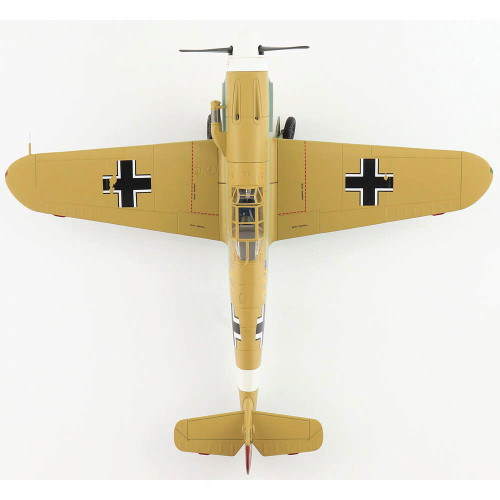 BF 109F-4  1/48 Die Cast Model - HA8761 Lt. Hans-Joachim Marseille,"Star of Africa",  3./JG 27, Liby Alt Image 4