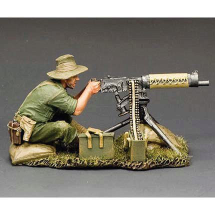 Vickers Machine Gunner 1/30 Figure King and Country (KT005) Alt Image 1