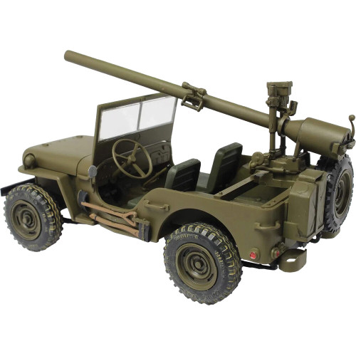 Godzilla Army Jeep Model 1/25 Kit Alt Image 2