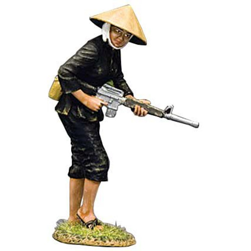 Female Viet Cong w/M16 1/30 Figure K&C  VN168 Main Image