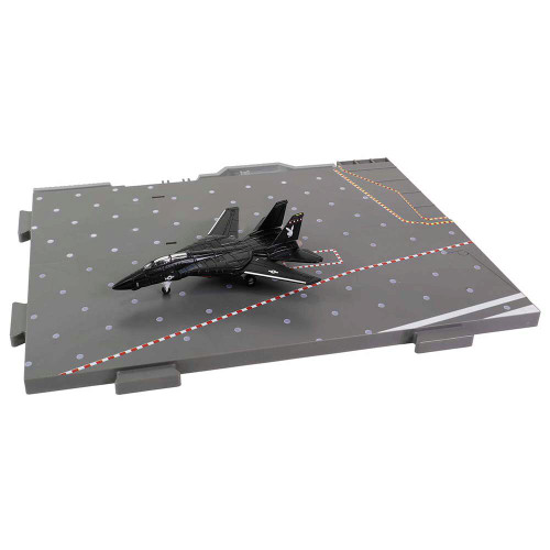 USS Enterprise Deck Section  w/F-14 Tomcat "Evaluators" 1/20 Forces of Valor  - WJ-831107 Section G Main Image