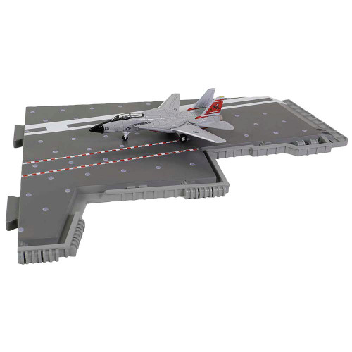 USS Enterprise Deck Section  w/F-14 Tomcat "Tomcatters" 1/20 Forces of Valor  - WJ-831112 Section L Main Image