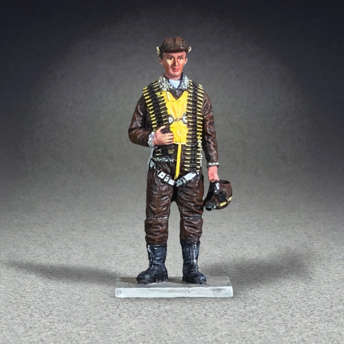 USAAF Heavy Bomber Gunner, 1942-45 1/30 Figure William Britain 10124 Alt Image 1