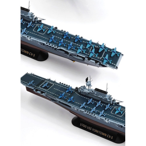 USS Yorktown CV-5 "Battle of Midway" 1/700 Kit Academy (14229) Alt Image 3