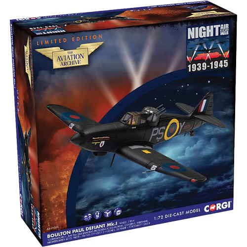 Boulton Paul Defiant Mk.I 1/72 Die Cast Model - AA39306 Alt Image 7