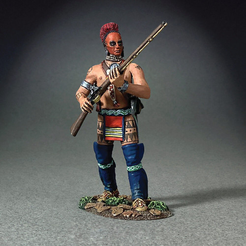 Native Warrior Walking with Caution 1/30 Figure William Britain 16104 Alt Image 1