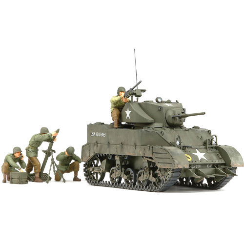 M5A1 Stuart w/Figures 1/35 Kit Alt Image 1