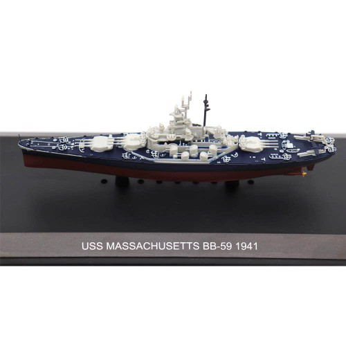 USS Massachusetts BB-59 1/1250 Die Cast Model Alt Image 1