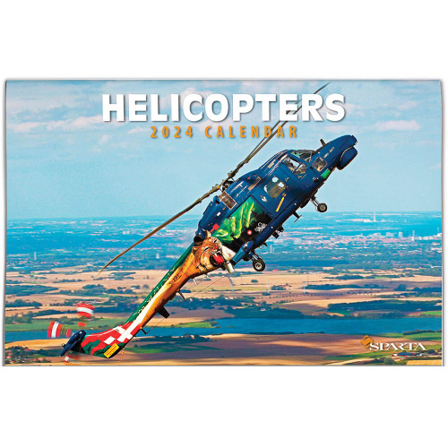 HELICOPTERS 2024 WALL CALENDAR Main Image