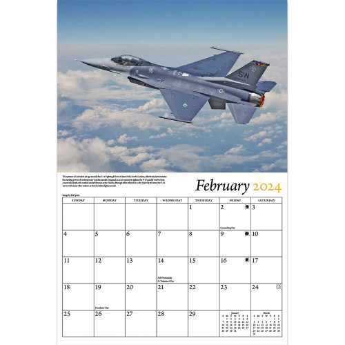 WARBIRDS 2024 WALL CALENDAR Alt Image 1