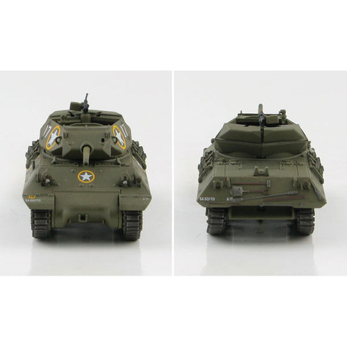 M10 Tank Destroyer 1/72 Die Cast Model 601st Tank Destroyer Bttn., Volturno River, 1943 Alt Image 4