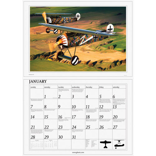 Ghosts of the Great War 2024 Wall Calendar (WWI) 9780916997694 Alt Image 1