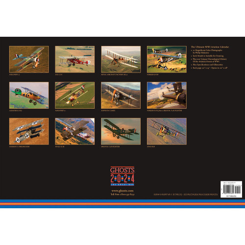 Ghosts of the Great War 2024 Wall Calendar (WWI) 9780916997694 Alt Image 2