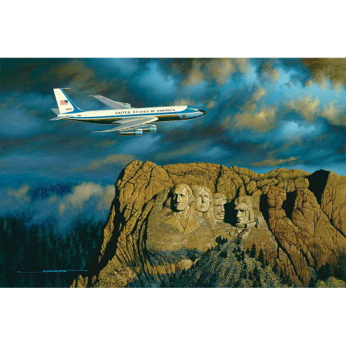 Air Force One - Stan Stokes Art Print Main Image