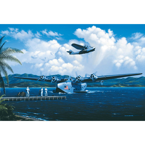 Tahiti Clippers - Stan Stokes Art Print Signature Edition Main Image