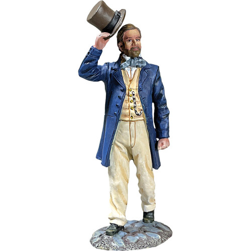 Man Tipping His Hat, 1855-68 1:30 Figure William Britain (35023) Main Image