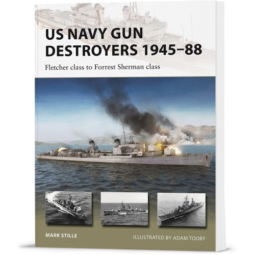US Navy Gun Destroyers 1945-88 New Vanguard Main Image