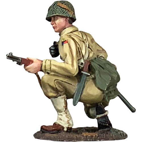 U.S. Infantry Kneeling Alert 1/30 Figure William Britain 25196 Main Image