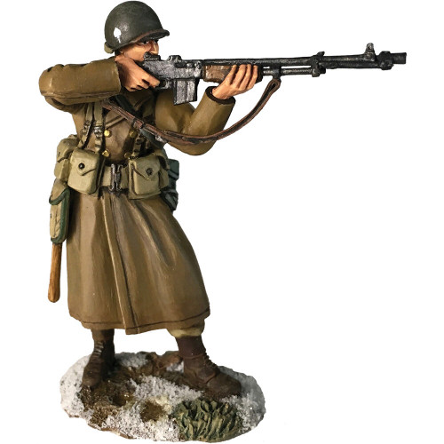 U.S. 101st Airborne Standing Firing BAR 1/30 Figure William Britain (25065) Main Image