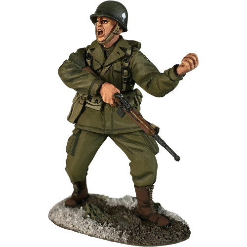 U.S. 101st Airborne Officer Directing Movement 1/30 Figure William Britain (25067) Main Image