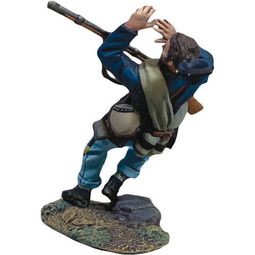 Union Infantry Casualty Falling Wounded 1/30 Figure William Britain (31429) Alt Image 2