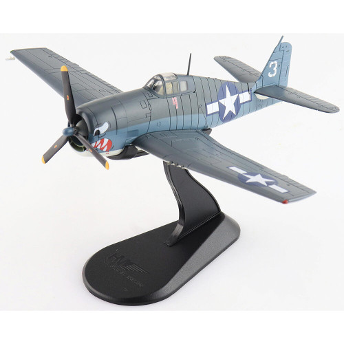 F6F-3 Hellcat 1/72 Die Cast Model - HA1119  Ens. Gordon Arthur Stanley, VF-27, USS Princeton, Oct 1944 Alt Image 1