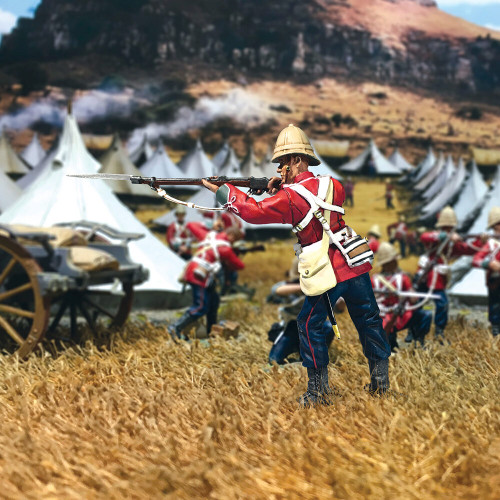 24th Foot Standing Firing 1/30 Figure William Britain (20187) Alt Image 1