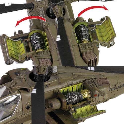 AH-64D Longbow Apache 1/72 Diecast Model Alt Image 4