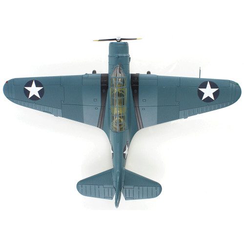 TBD-1 Devastator 1/72 Die Cast Model - SM8012 Lt Cdr Lindsey, VT-6, USS Enterprise, 4th June 1942, Battle Alt Image 3