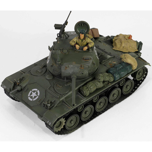 M24 Chaffee 1/32 Die Cast Model 36th TB, 8th AD, Fheinberg, Germany 1945 Alt Image 6